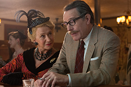 映画『トランボ　ハリウッドに最も嫌われた男』ブライアン・クランストン／ヘレン・ミレン