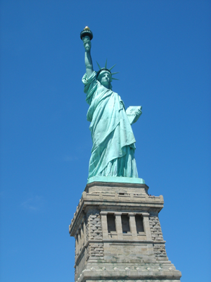 ニューヨーク写真＿自由の女神像