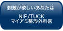 NIP/TUCKボタン