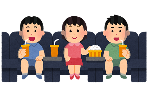 映画館イメージイラスト