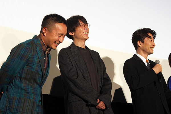 映画『引っ越し大名！』初日舞台挨拶：星野源、高橋一生、濱田岳