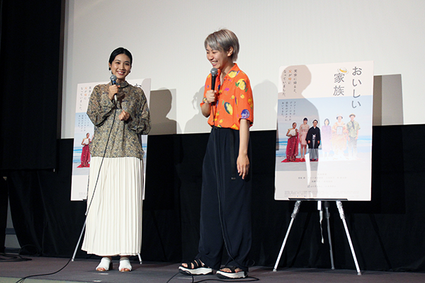 映画『おいしい家族』完成披露試写会（第105回部活）松本穂香、ふくだももこ監督