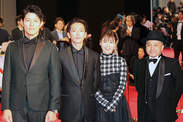 東京国際映画祭2019オープニングイベント：映画『ひとよ』佐藤健／鈴木亮平／松岡茉優／白石和彌監督