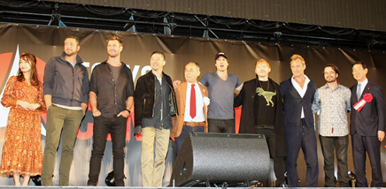 東京コミコン2019オープニングイベント：ジュード・ロウ、クリス・ヘムズワース、ルパート・グリント、ザッカリー・リーヴァイ、イアン・サマーホルダー、ダニエル・ローガン／浅野忠信（アンバサダー）／宇垣美里（メインMC、PR大使）／胸組光明実行委員長、伊藤信太郎実行委員特別顧問