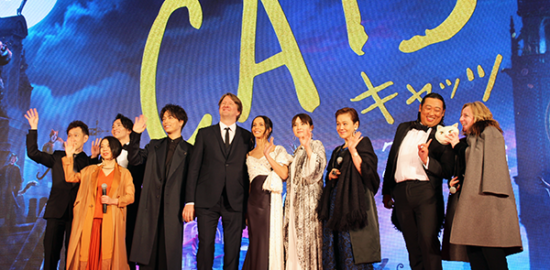 映画『キャッツ』来日ジャパンプレミア：フランチェスカ・ヘイワード（ヴィクトリア役）、トム・フーパー（監督）、デブラ・ヘイワード（プロデューサー）／【日本語吹き替え版】葵わかな、山崎育三郎、高橋あず美、秋山竜次、大貫勇輔、大竹しのぶ、蔦谷好位置（音楽プロデューサー）