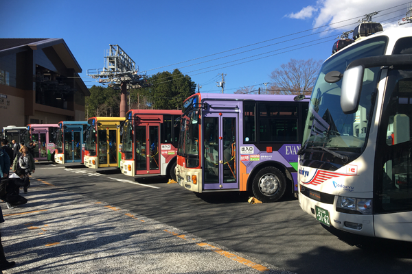 【エヴァンゲリオン✖箱根2020 MEET EVANGELION IN HAKONE】ラッピングバス