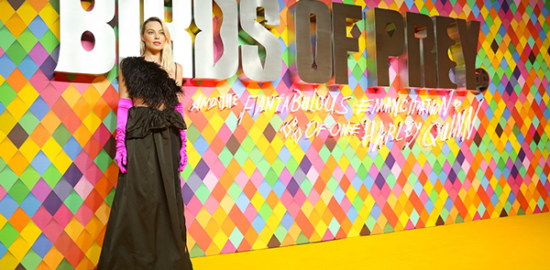 映画『ハーレイ・クインの華麗なる覚醒　BIRDS OF PREY』ロンドンプレミア、マーゴット・ロビー