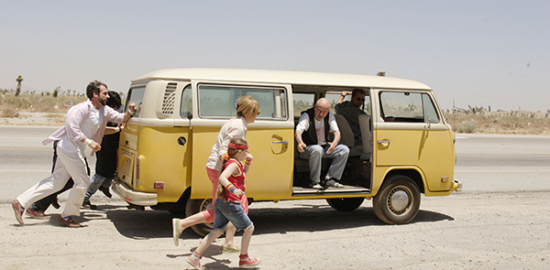 映画『リトル・ミス・サンシャイン』アビゲイル・ブレスリン／グレッグ・キニア／ポール・ダノ／アラン・アーキン／トニ・コレット／スティーヴ・カレル