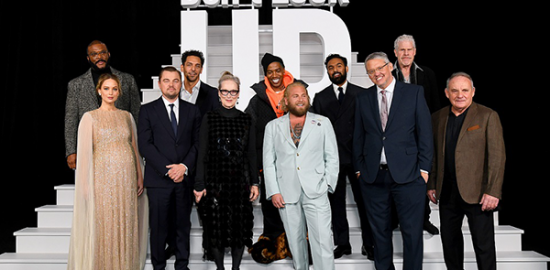 Netflix映画『ドント・ルック・アップ』ワールドプレミア、レオナルド・ディカプリオ／ジェニファー・ローレンス／メリル・ストリープ他