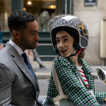 Netflixドラマ『エミリー、パリへ行く　シーズン2』リリー・コリンズ／ルシアン・ラヴィスカウント