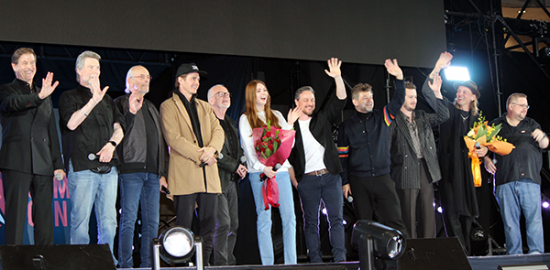 東京コミコン2022：マイケル・パレ、ヴァーノン・ウェルズ、カレン・ギラン、クリストファー・ロイド、ヘイデン・クリステンセン、イアン・マクダーミド、ジェームズ・マカヴォイ、アンディ・サーキス、ダニエル・ローガン、ジョセフ・クイン、ジェイミー・キャンベル・バウアー、C・B・セブルスキ（マーベル・コミック編集長）