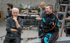 映画『アバター：ウェイ・オブ・ウォーター』メイキング、ジェームズ・キャメロン監督、サム・ワーシントン