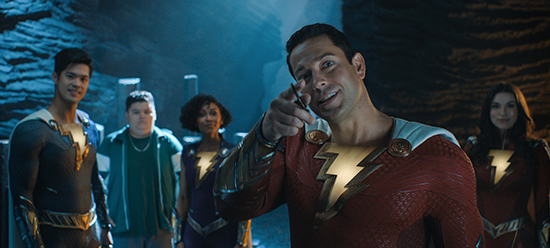 映画『シャザム！～神々の怒り～』ザッカリー・リーヴァイ