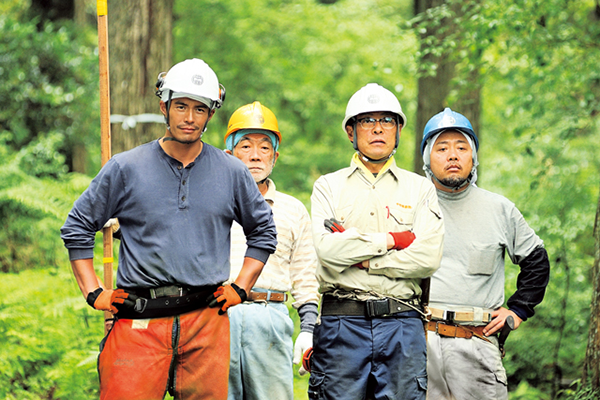 映画『WOOD JOB！（ウッジョブ）〜神去なあなあ日常〜』伊藤英明／マキタスポーツ／光石研／柄本明