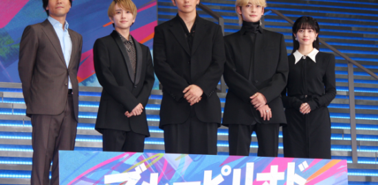 映画『ブルーピリオド』渋谷プレミアイベント：眞栄田郷敦、高橋文哉、板垣李光人、桜田ひより、萩原健太郎監督