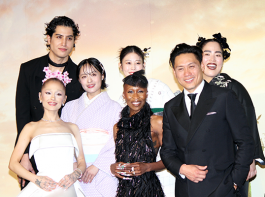 映画『ウィキッド ふたりの魔女』来日ジャパンプレミアイベント：ジョン・M・チュウ監督、シンシア・エリヴォ、アリアナ・グランデ／日本語吹き替え版キャスト：高畑充希、清水美依紗、kemio、ゆりやんレトリィバァ