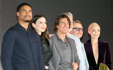 映画『ミッション：インポッシブル／ファイナル・レコニング』来日記者会見：トム・クルーズ、ヘイリー・アトウェル、サイモン・ペッグ、ポム・クレメンティエフ、グレッグ・ターザン・デイヴィス、クリストファー・マッカリー監督