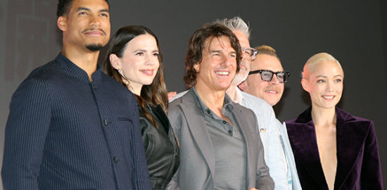 映画『ミッション：インポッシブル／ファイナル・レコニング』来日記者会見：トム・クルーズ、ヘイリー・アトウェル、サイモン・ペッグ、ポム・クレメンティエフ、グレッグ・ターザン・デイヴィス、クリストファー・マッカリー監督