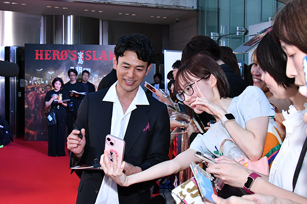 映画『宝島』東京プレミアイベント、妻夫木聡