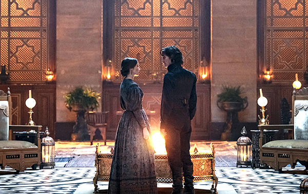 映画『モンテ・クリスト伯』ピエール・ニネ／アナイス・ドゥムースティエ