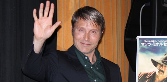 映画『悪党に粛清を』来日舞台挨拶、マッツ・ミケルセン