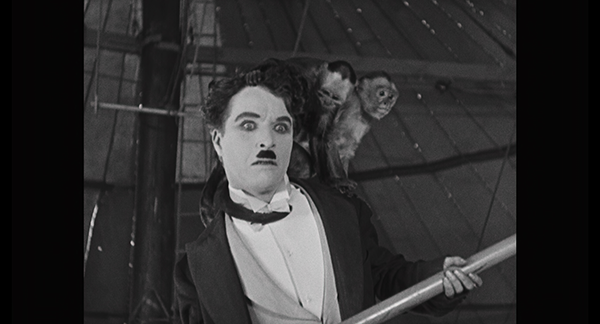 映画『チャップリン』チャーリー・チャップリン『サーカス』の一場面