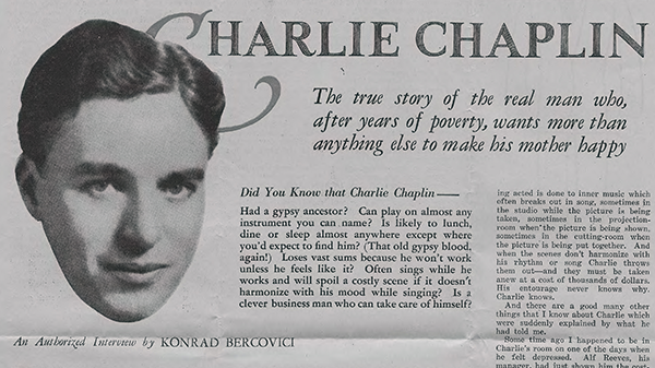 映画『チャップリン』チャーリー・チャップリン