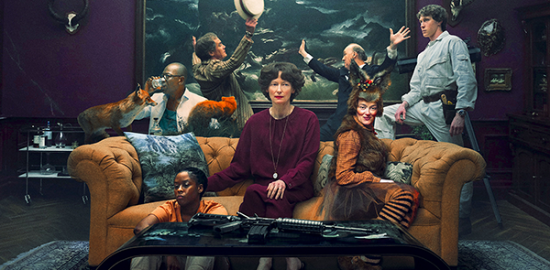 映画『THE END（ジ・エンド）』ティルダ・スウィントン／ジョージ・マッケイ／モーゼス・イングラム／ブロナー・ギャラガー／ティム・マッキナリー／レニー・ジェームズ／マイケル・シャノン