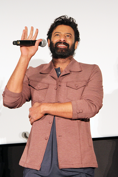 映画『バーフバリ エピック4K』来日舞台挨拶イベント、プラバース