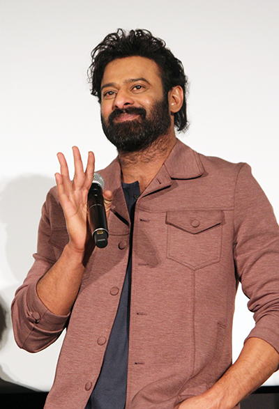 映画『バーフバリ エピック4K』来日舞台挨拶イベント、プラバース