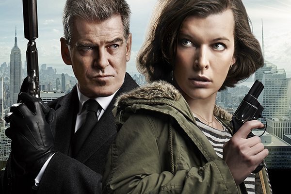 映画『サバイバー』ミラ・ジョヴォヴィッチ/ピアース・ブロスナン