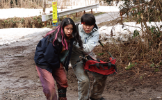 映画『ヒグマ!!』鈴木福／円井わん