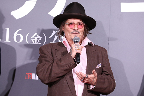 映画『モディリアーニ！』ジャパン・プレミア、ジョニー・デップ