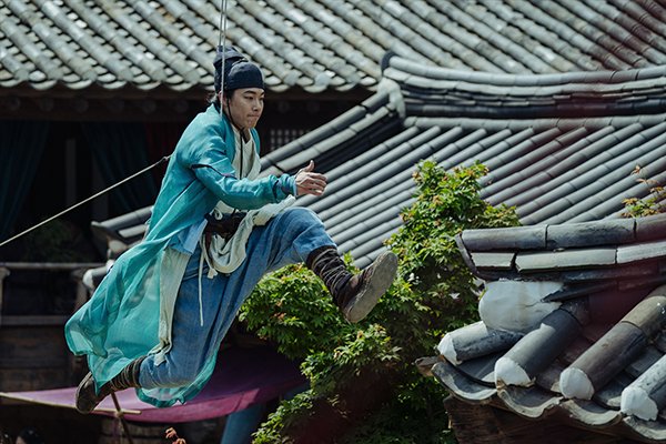 映画『超時空英雄伝エイリアノイド　PART1』メイキング、リュ・ジュンヨル