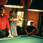 映画『ユージュアル・サスペクツ』ガブリエル・バーン／スティーヴン・ボールドウィン／ケヴィン・スペイシー／ケヴィン・ポラック