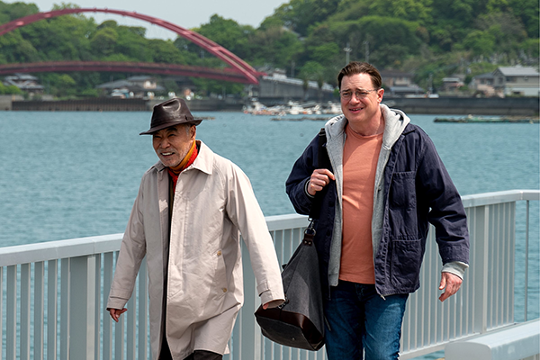 映画『レンタル・ファミリー』ブレンダン・フレイザー／柄本明