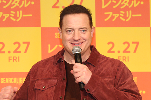 映画『レンタル・ファミリー』ヒット祈願&記者会見：ブレンダン・フレイザー