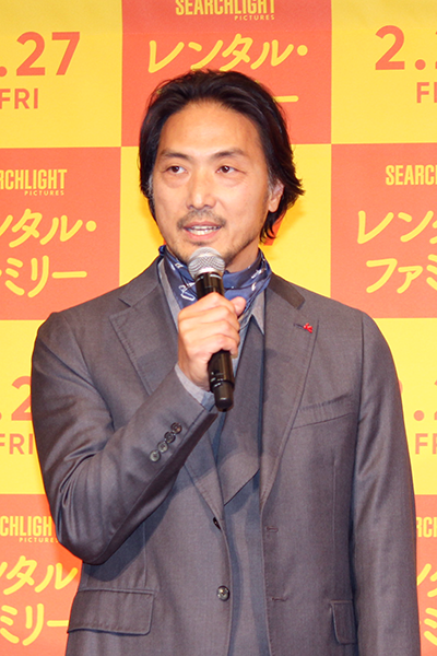 映画『レンタル・ファミリー』ヒット祈願&記者会見：平岳大