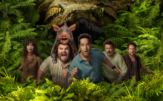 映画『俺たちのアナコンダ』ジャック・ブラック／ポール・ラッド／スティーヴ・ザーン／タンディウェ・ニュートン／セルトン・メロ