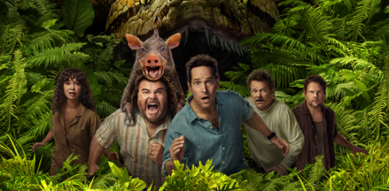 映画『俺たちのアナコンダ』ジャック・ブラック／ポール・ラッド／スティーヴ・ザーン／タンディウェ・ニュートン／セルトン・メロ