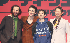 映画『マーティ・シュプリーム 世界をつかめ』ジャパンプレミアイベント、ティモシー・シャラメ、ジョシュ・サフディ監督、川口功人、窪塚洋介