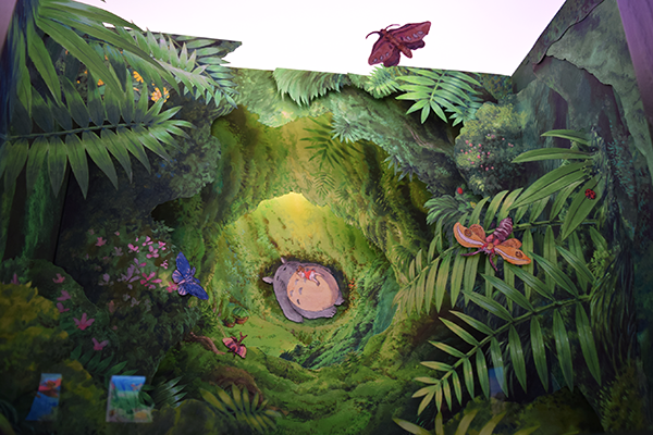 「宮﨑駿のパノラマボックス」メディア取材会、展示