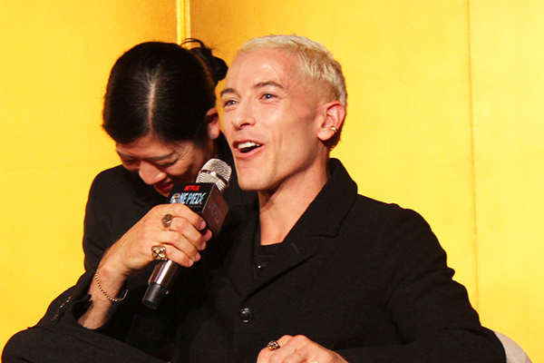 Netflixシリーズ『ONE PIECE　シーズン2』記者会見、タズ・スカイラー