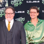 映画『スター・ウォーズ／マンダロリアン・アンド・グローグー』来日ジャパンプレミア：ペドロ・パスカル（マンダロリアン役）、ジョン・ファヴロー（監督・プロデューサ―・共同脚本）