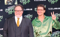 映画『スター・ウォーズ／マンダロリアン・アンド・グローグー』来日ジャパンプレミア：ペドロ・パスカル（マンダロリアン役）、ジョン・ファヴロー（監督・プロデューサ―・共同脚本）