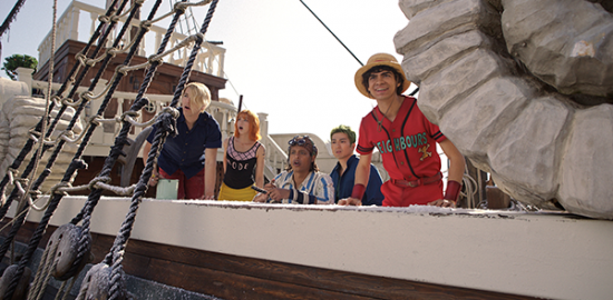 Netflixドラマ『ONE PIECE　シーズン2』イニャキ・ゴドイ／新田真剣佑／エミリー・ラッド／ジェイコブ・ロメロ・ギブソン／タズ・スカイラー