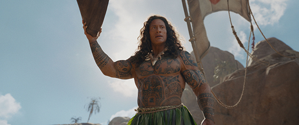 映画『モアナと伝説の海』ドウェイン・ジョンソン