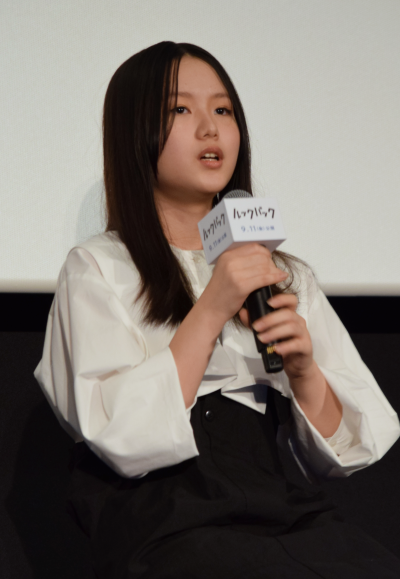 映画『ルックバック』(実写版)完成報告イベント:岡田六花