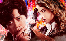 映画『バッド・ルーテナント：トウキョウ』小栗旬／リリー・ジェームズ