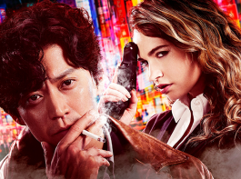 映画『バッド・ルーテナント：トウキョウ』小栗旬／リリー・ジェームズ